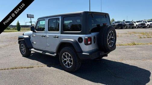 Silver Zynith Clearcoat 2024 Jeep Wrangler Sport S