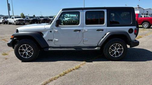 Silver Zynith Clearcoat 2024 Jeep Wrangler Sport S