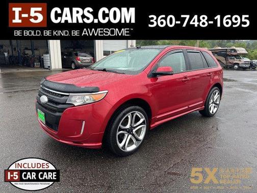 Red Candy Metallic Tinted Clearcoat 2012 Ford Edge Sport