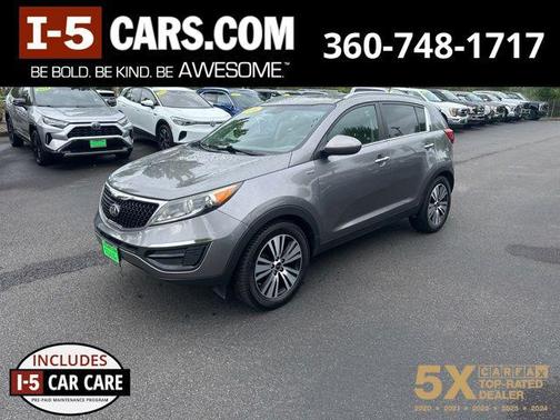 Mineral Silver 2016 Kia Sportage EX