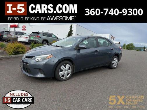 Slate Metallic 2015 Toyota Corolla LE