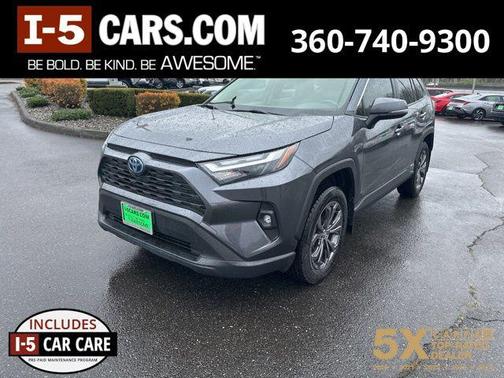 Magnetic Gray Metallic 2022 Toyota RAV4 Hybrid XLE Premium