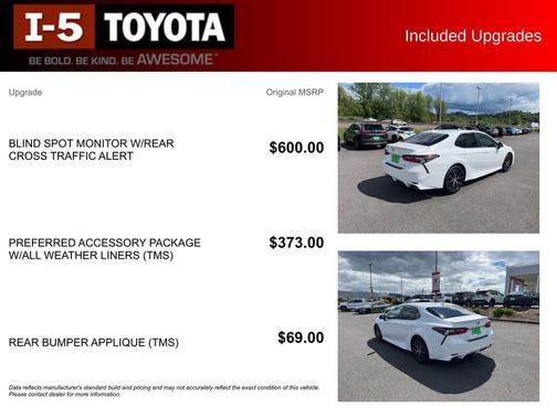 Ice Cap 2024 Toyota Camry SE