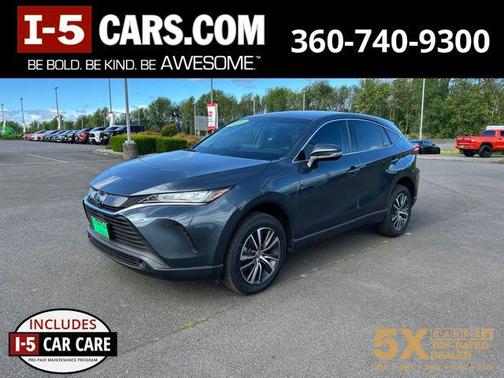 Coastal Gray Metallic 2022 Toyota Venza LE