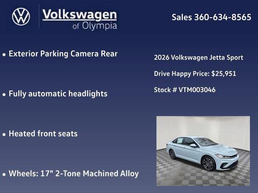 2026 Volkswagen Jetta 1.4T S