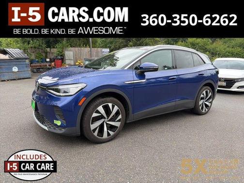 Dusk Blue Metallic/Black Roof 2022 Volkswagen ID.4 Pro S
