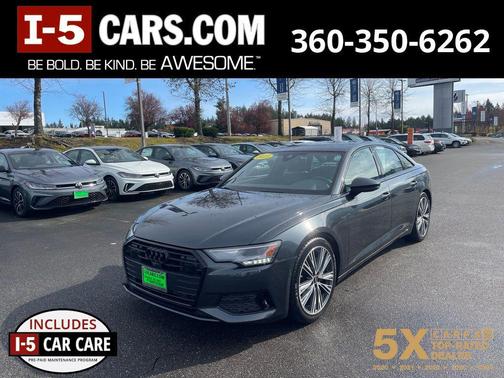 Manhattan Gray Metallic 2023 Audi A6 45 Premium