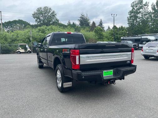 Agate Black Metallic 2021 Ford F-350 Platinum