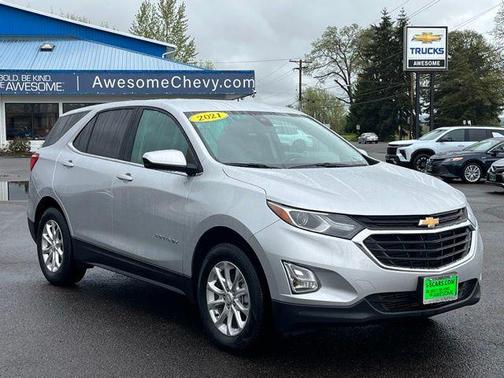 Silver Ice Metallic 2021 Chevrolet Equinox 1LT