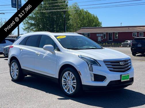 Crystal White Tricoat 2017 Cadillac XT5 Premium Luxury