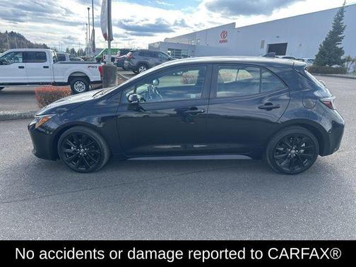 Midnight Black Metallic 2022 Toyota Corolla SE