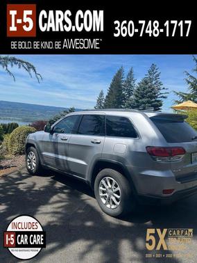 Billet Silver Metallic Clearcoat 2021 Jeep Grand Cherokee Laredo