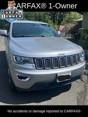 Billet Silver Metallic Clearcoat 2021 Jeep Grand Cherokee Laredo