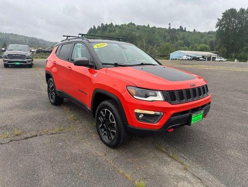 Spitfire Orange Clearcoat 2020 Jeep Compass Trailhawk