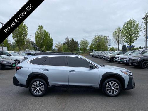 Ice Silver Metallic 2024 Subaru Outback Premium