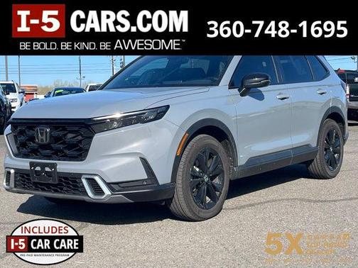 Urban Gray Pearl 2026 Honda CR-V Hybrid Sport Touring AWD