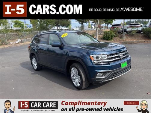 2019 Volkswagen Atlas 3.6L SE w/Technology