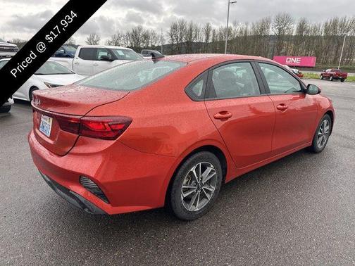 Fire Orange 2023 Kia Forte LXS