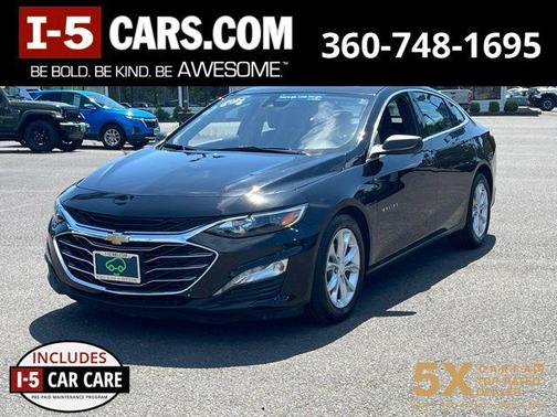 Mosaic Black Metallic 2024 Chevrolet Malibu FWD 1LT