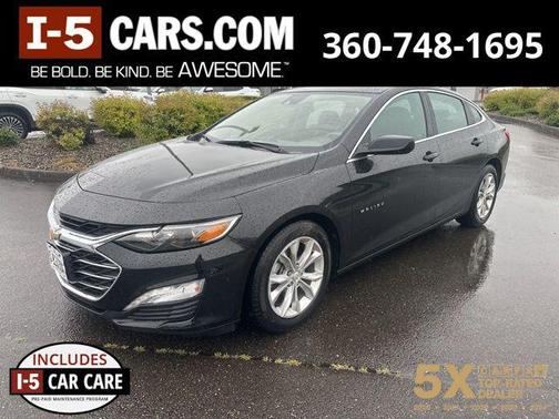 Mosaic Black Metallic 2024 Chevrolet Malibu FWD 1LT