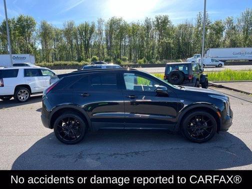 Stellar Black Metallic 2023 Cadillac XT4 Sport