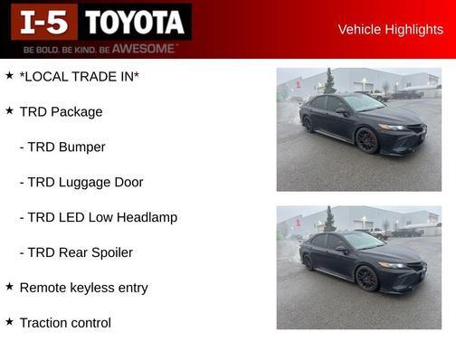 2021 Toyota Camry TRD