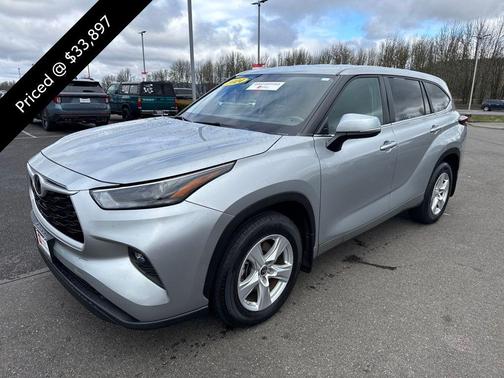 Magnetic Gray Metallic 2024 Toyota Highlander LE