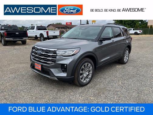 Carbonized Gray Metallic 2026 Ford Explorer Active