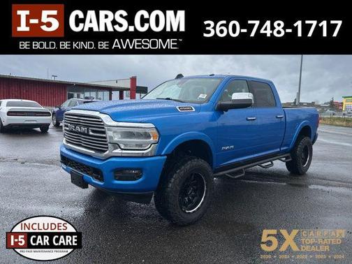 Hydro Blue Pearlcoat 2020 RAM 2500 Laramie Crew Cab 4x4 6'4' Box