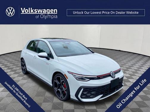 Opal White 2026 Volkswagen Golf GTI 2.0T S DSG