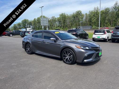 Predawn Gray Mica 2021 Toyota Camry SE