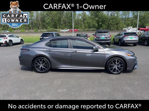 Predawn Gray Mica 2021 Toyota Camry SE