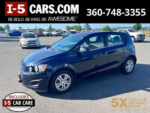 Blue Velvet Metallic 2016 Chevrolet Sonic LT