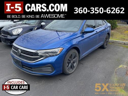 Rising Blue Metallic 2024 Volkswagen Jetta 1.5T SE