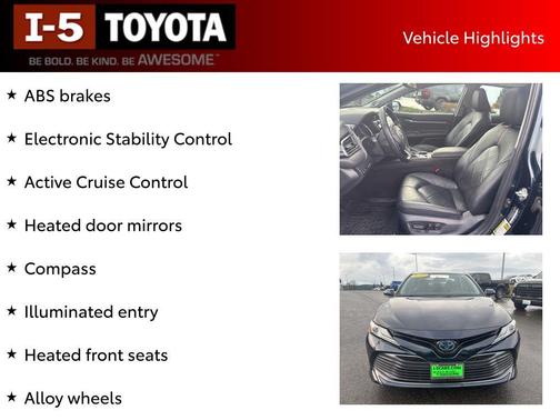 2019 Toyota Camry Hybrid XLE
