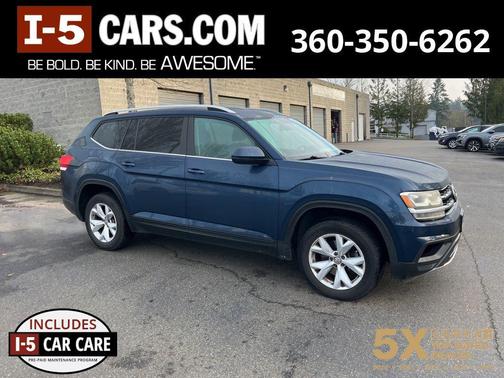 2018 Volkswagen Atlas 3.6L S