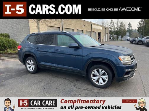 2018 Volkswagen Atlas 3.6L S
