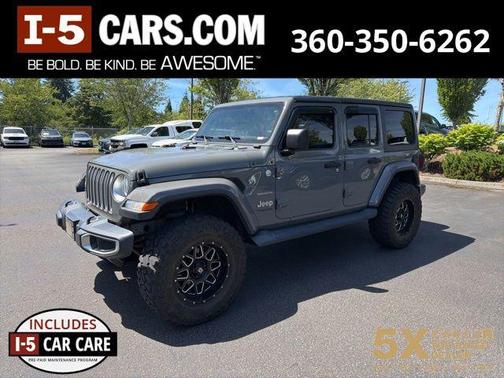 Sting-Gray Clearcoat 2018 Jeep Wrangler Unlimited Sahara