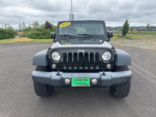 Black Clearcoat 2018 Jeep Wrangler JK Sport