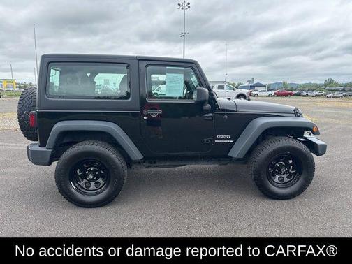 Black Clearcoat 2018 Jeep Wrangler JK Sport