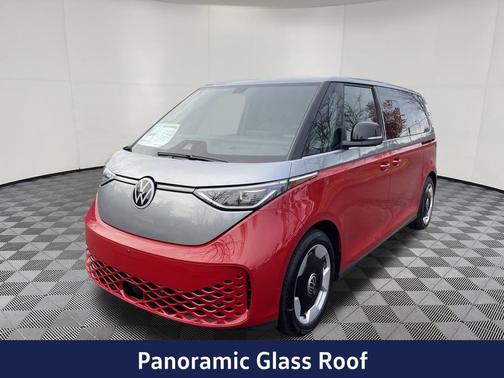 Cherry Red 2025 Volkswagen ID. Buzz Pro S Plus with 4MOTION