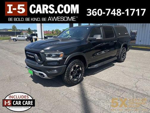 Diamond Black Crystal Pearlcoat 2022 RAM 1500 Rebel