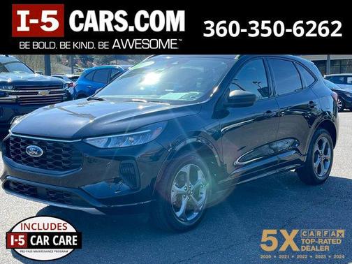 Agate Black Metallic 2023 Ford Escape ST-Line