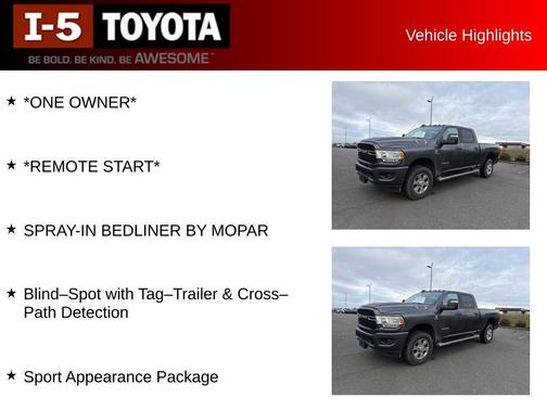 2024 RAM 2500 Big Horn Crew Cab 4x4 6'4' Box