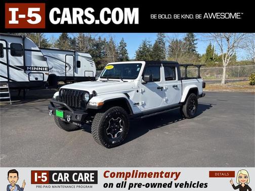 Bright White Clearcoat 2022 Jeep Gladiator Altitude 4x4