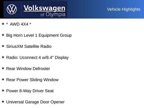 2020 RAM 1500 Big Horn/Lone Star