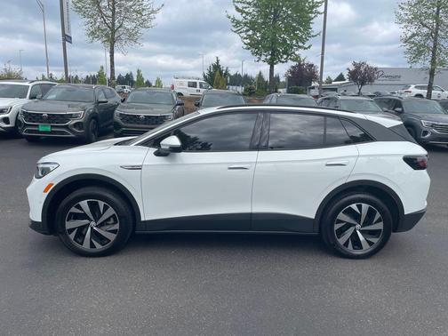 Pure White 2023 Volkswagen ID.4 AWD Pro