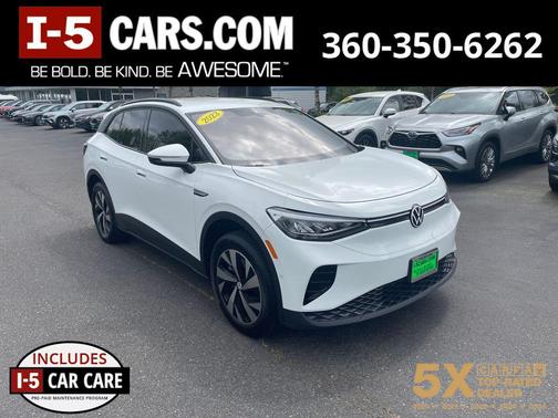 Pure White 2023 Volkswagen ID.4 AWD Pro
