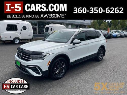 Pure White 2024 Volkswagen Tiguan 2.0T SE 4MOTION
