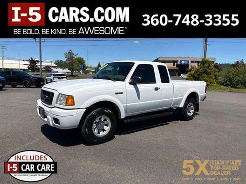 Oxford White Clearcoat 2005 Ford Ranger Edge SuperCab